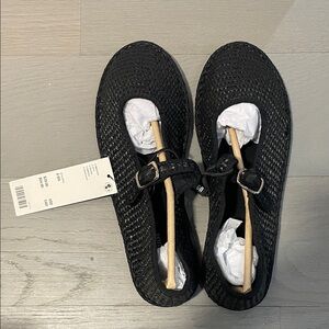 Urban Outfitters Black Mary Jane Ballet Flat